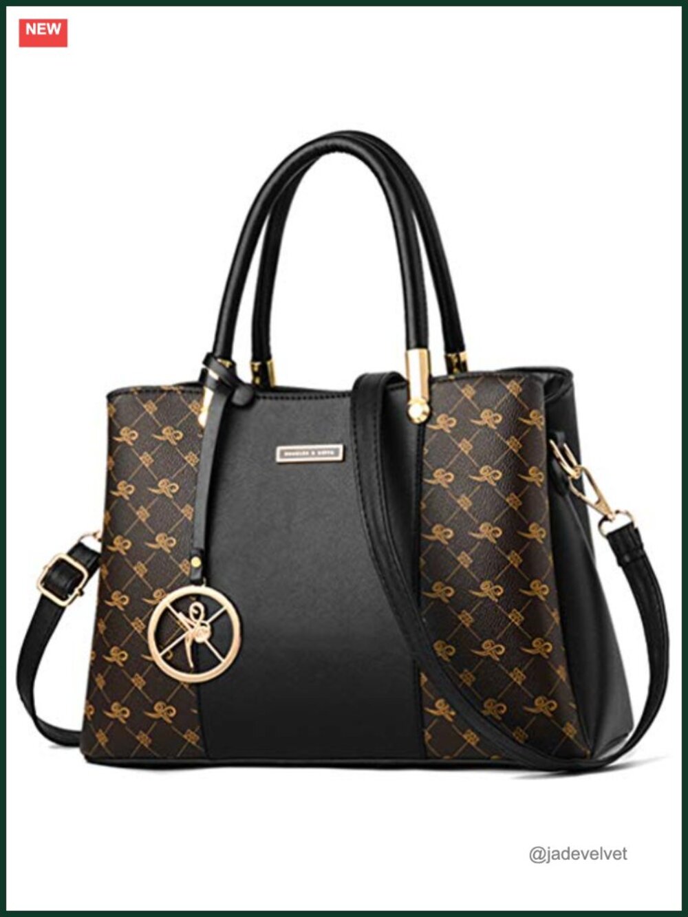PU Leather Women Satchel Handbag Tote Shoulder Bag Crossbody Messenger with